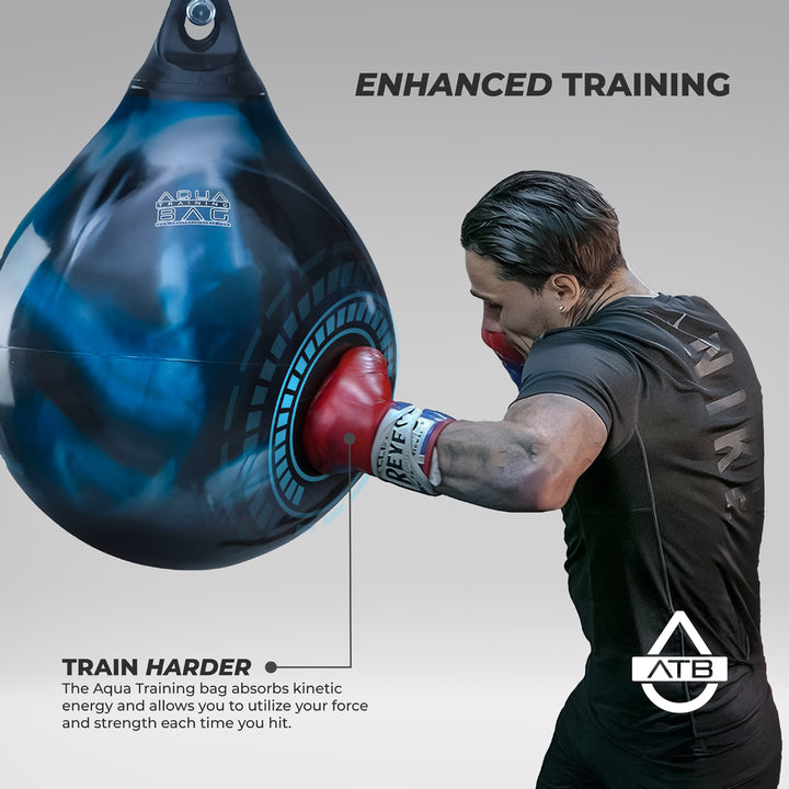 Aqua Headhunter 12" Training Bag - Blood Red