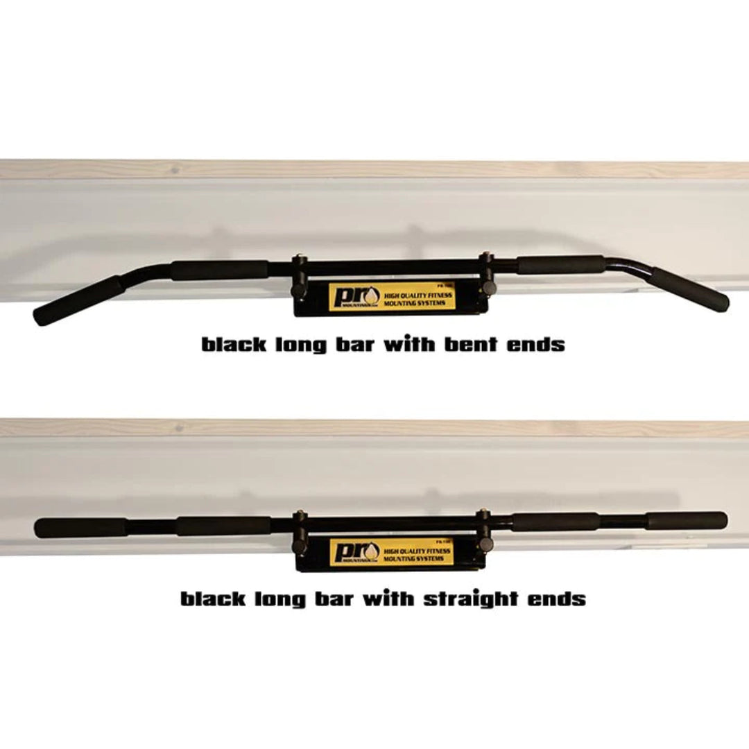 Black Pro Mountings I-Beam Pull Up Bar