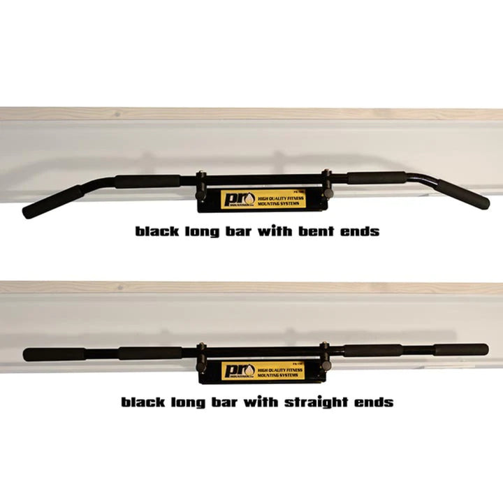 Black Pro Mountings I-Beam Pull Up Bar