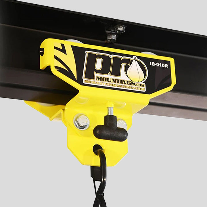 Black/Yellow Pro Mountings IB-010R I-Beam Roller Mount