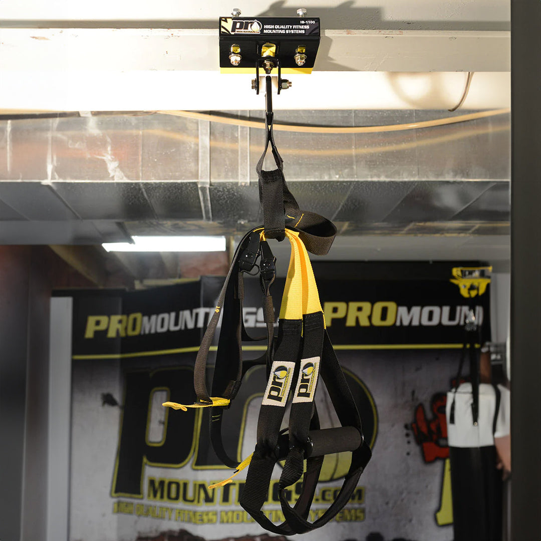 Black/Yellow Pro Mountings IB-1100 I-Beam Mount