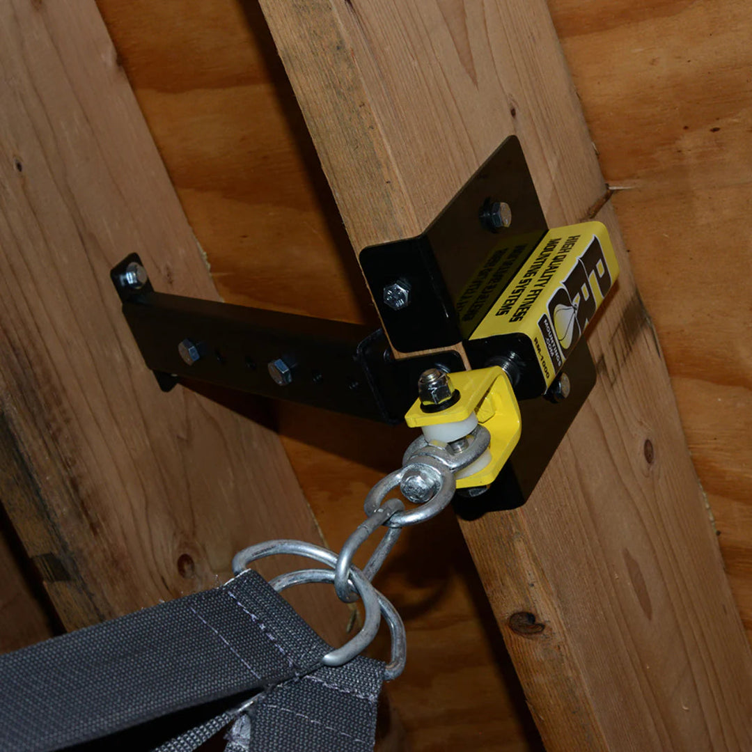 Black/Yellow Pro Mountings Rafter Mount Brace