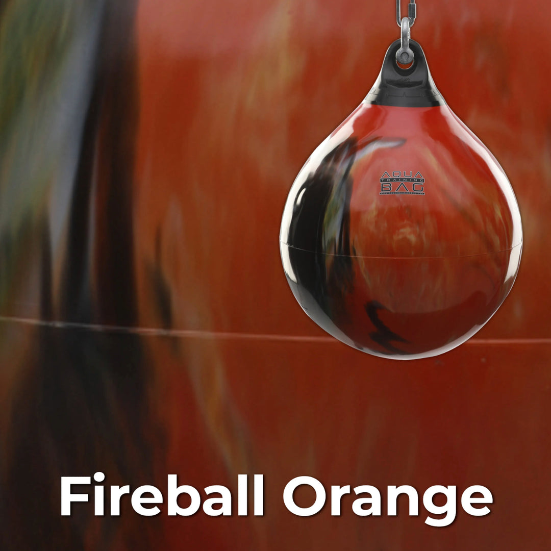 Aqua Punching Bag 21" - Fireball Orange